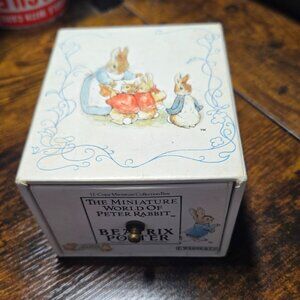 Miniature World of Peter Rabbit by Beatrix Potter- 12-book collector set- 1988